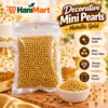 Decorative Mini Pearls – Metallic Gold - Hero
