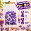 Decorative Pearl Mix – Purple & White - Hero