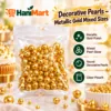 Decorative Pearls – Metallic Gold Mixed Sizes - Hero