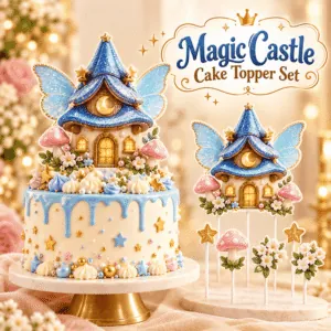 Magic Castle Cake Topper Set
