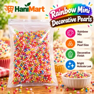 Rainbow Mini Decorative Pearls - Hero